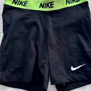 Black + Neon Nike Pro Shorts!